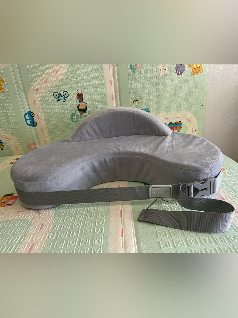 Momcozy Innovative Safety Guard Nursing Pillow